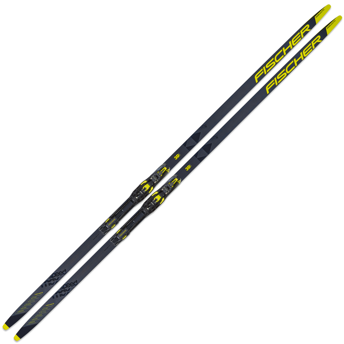 Лыжи беговые FISCHER Speedmax 3D CL 902 Plus Stiff IFP (черный/желтый)