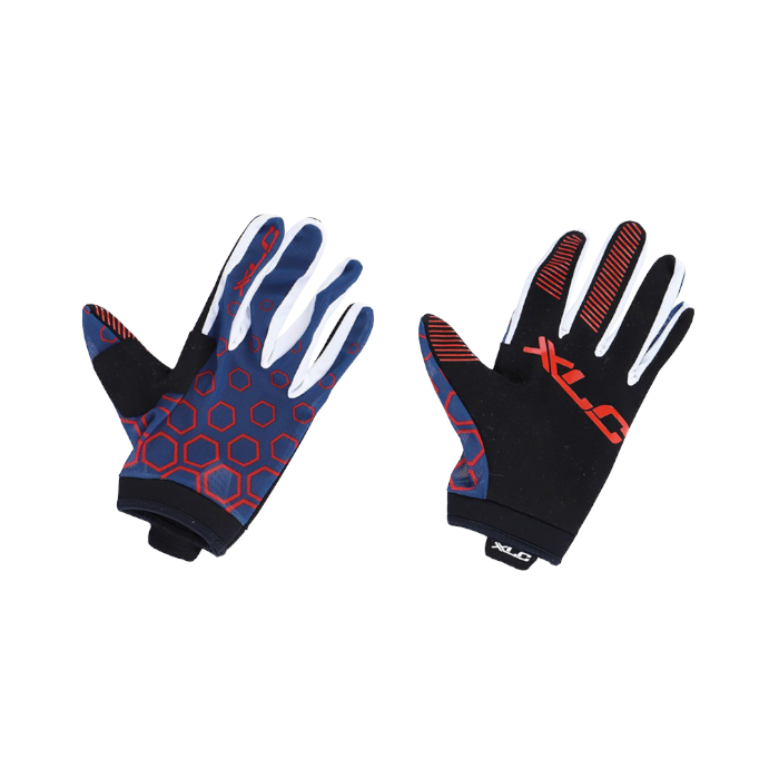 Перчатки для лыжероллеров XLC Full Finger Glove (красный)