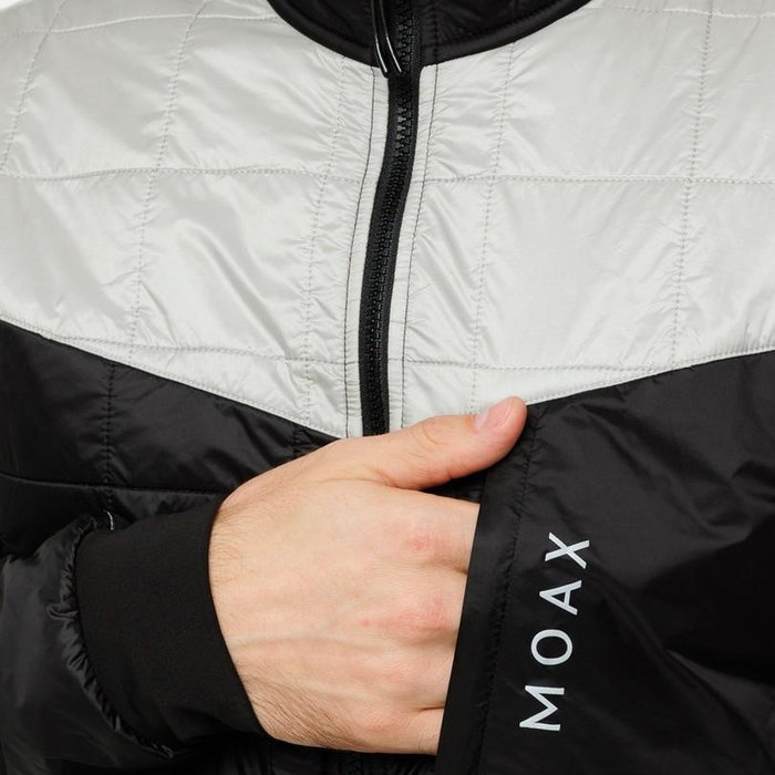 Куртка разминочная MOAX Royal (серый/черный)