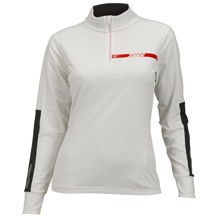 Куртка разминочная женская SWIX Carbon NTS (белый)
