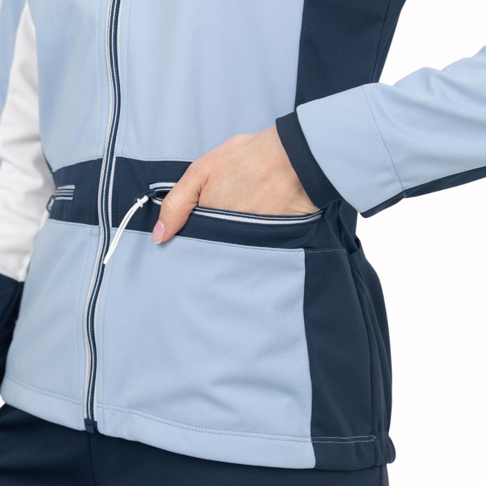 Куртка разминочная женская MOAX Tokke (голубой)