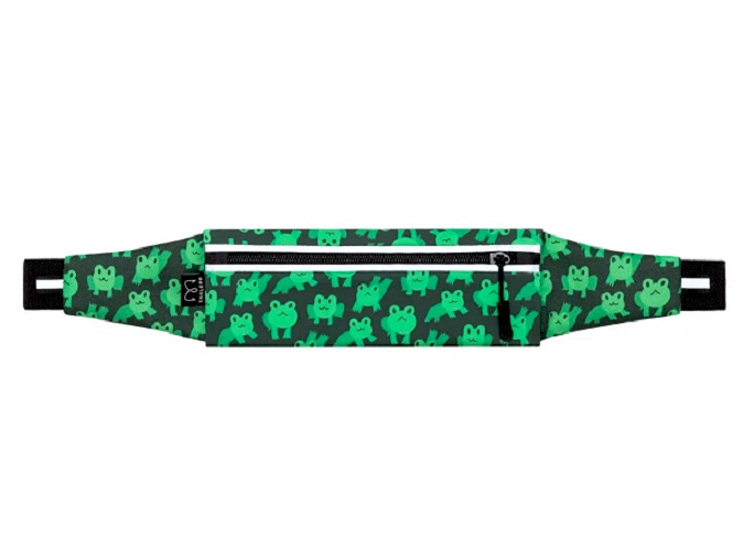 Сумка поясная ENKLEPP Run Belt 365 (черный/зеленый)