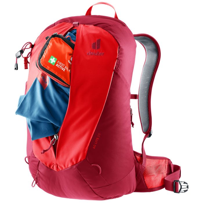 Рюкзак спортивный DEUTER AC Lite 23 (красный/бордовый)