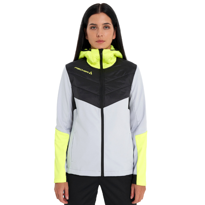 Куртка разминочная женская FISCHER Hybrid (серый)