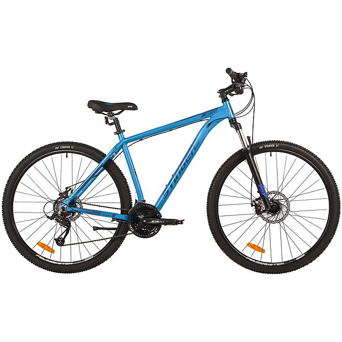 Велосипед STINGER Element Evo SE 29&quot;, Al, M-Disk Brake, 21-Speed (синий) (2022)
