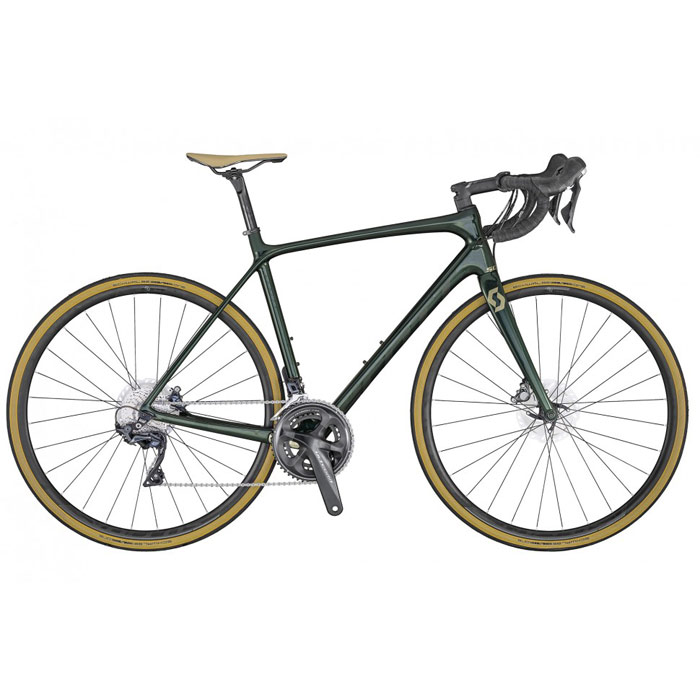 Велосипед SCOTT Addict 10 disc green (зеленый) (2020)