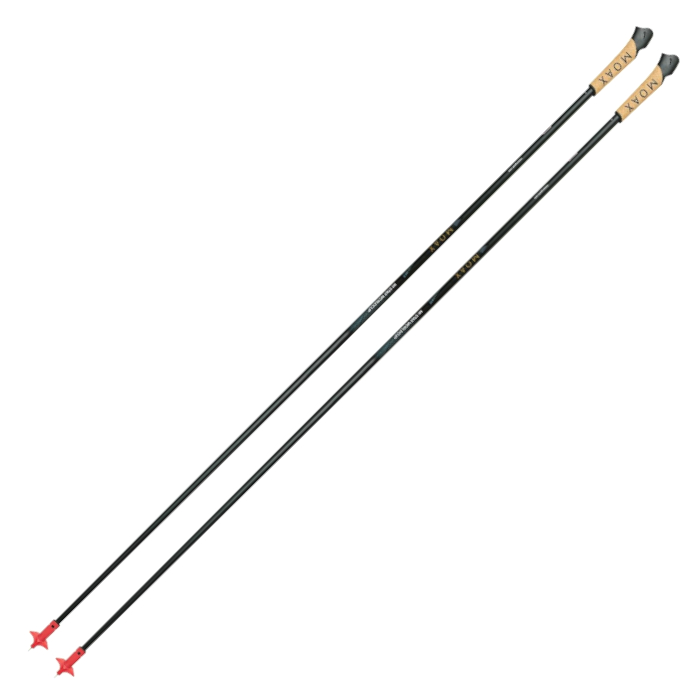 Лыжные палки MOAX (MP10-11) M1 Star WorldCup (KIT) (без темл.) (Карбон UHM 100%) (черный)