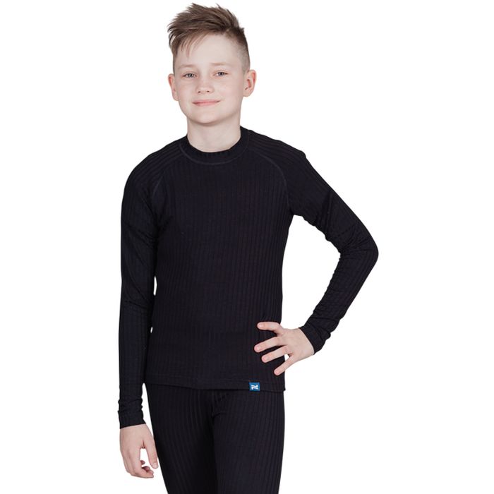 Комплект термобелья Jr. NORDSKI Active Pro (серый/черный)