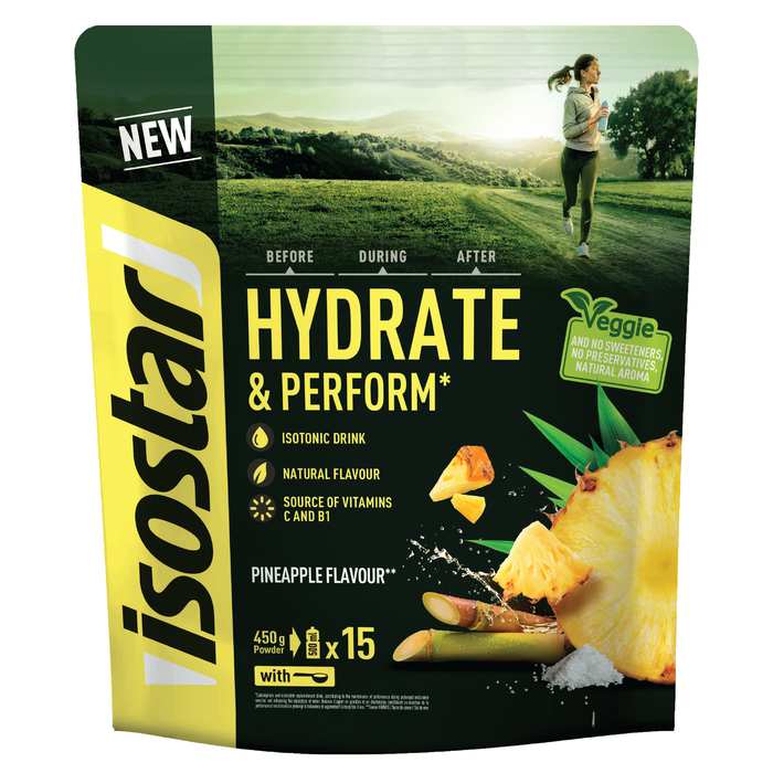 Изотоник ISOSTAR Hydrate & Perform (Ананас) 450 гр.