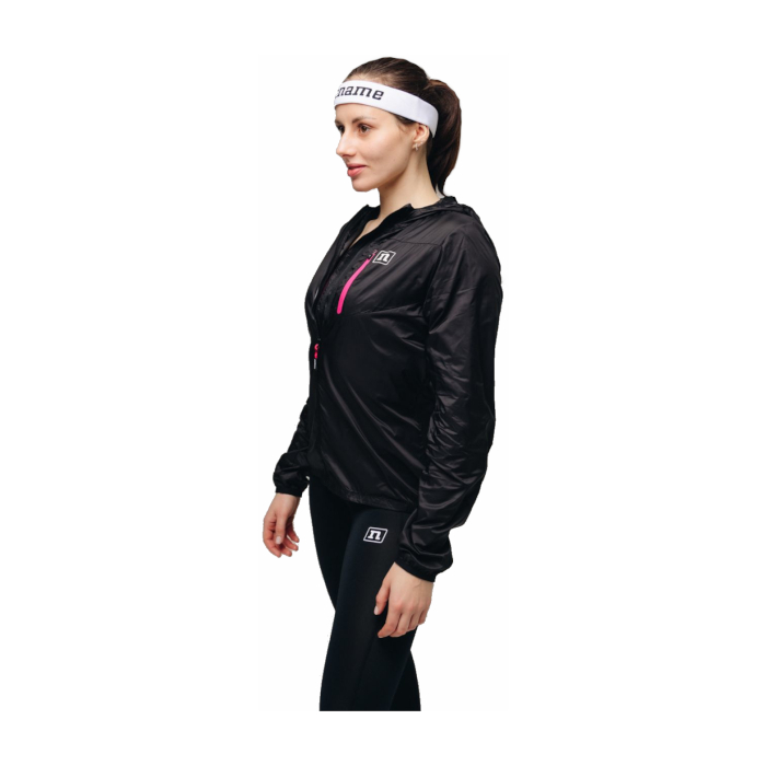 Куртка разминочная женская NONAME WindShell (черный)