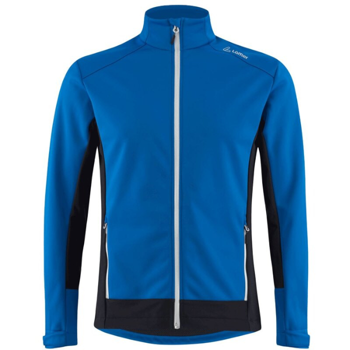 Куртка разминочная LOEFFLER Calido WS Warm (синий)