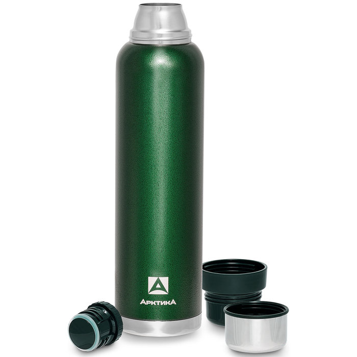 Термос Арктика с узким горлом 1,6 л (зеленый)