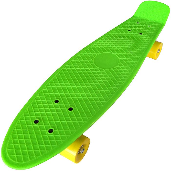 Пенни борд (скейт) SPORTEX SK30X (27&quot; 68x19,5 см) (зеленый)