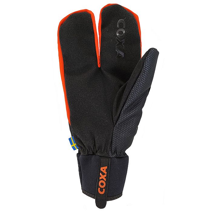 Варежки (лобстеры) COXA Lobster Mitten Gloves (черный/оранжевый)