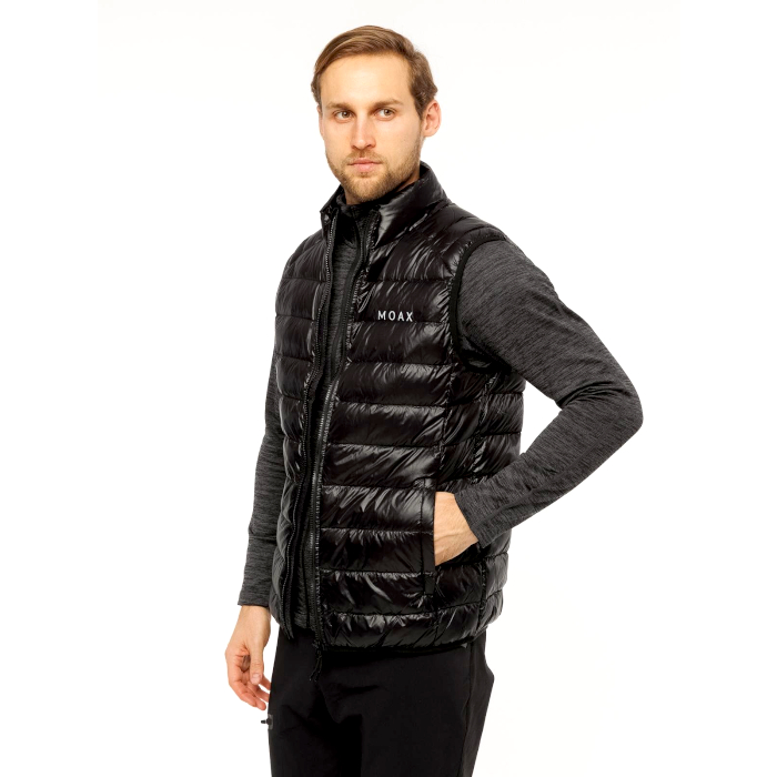 Жилет утепленный MOAX Igora Light Pack (черный)