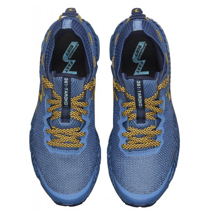 Кроссовки 361° Taroko 2 (W) (синий/желтый)
