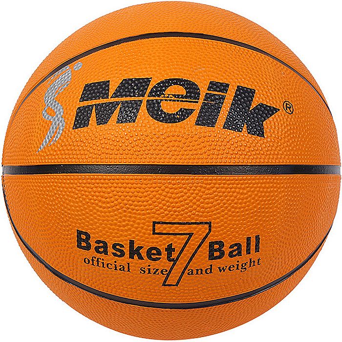 Мяч баскетбольный MEIK MK2308 №7 (оранжевый/черный)