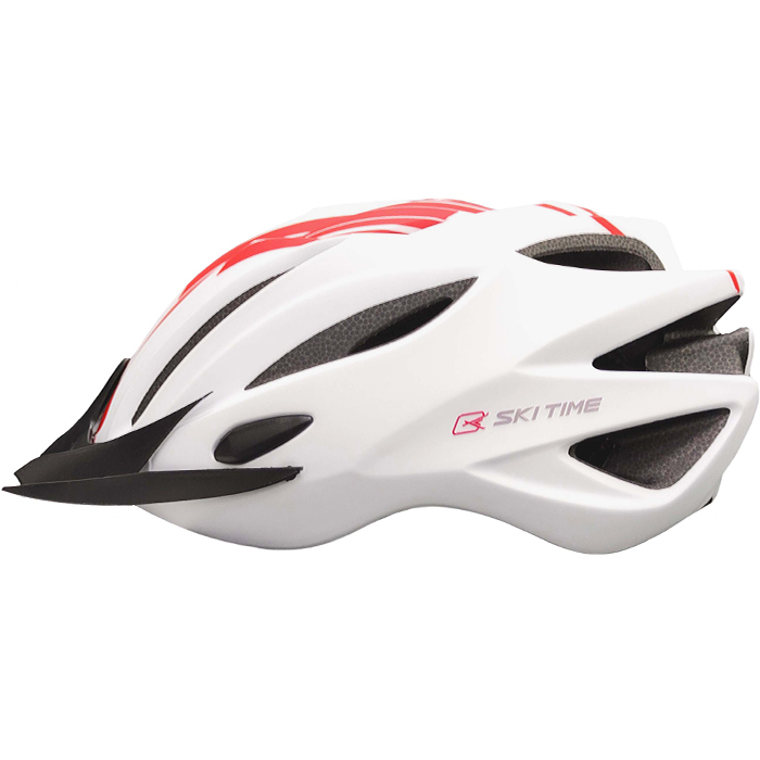 Шлем для лыжероллеров SKI TIME Roller Ski (белый)