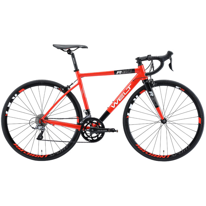 Велосипед WELT R80 (красный/черный) (2020)