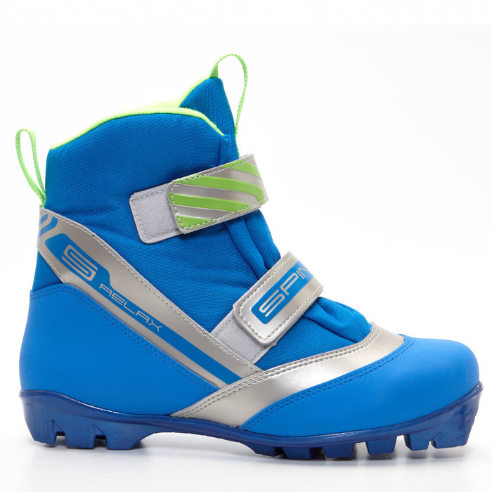 Лыжные ботинки SPINE SNS Relax (116) (синий/зеленый)