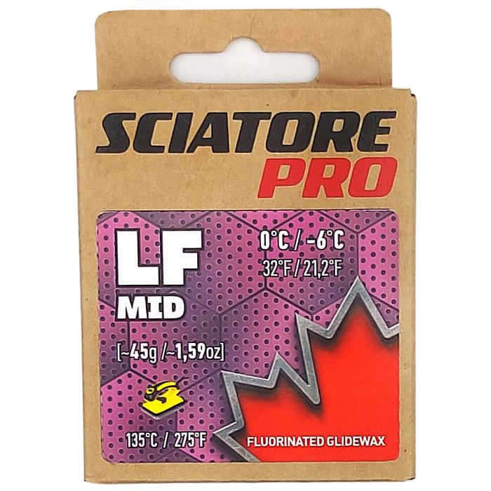 Парафин низкофтористый SCIATORE LF Mid (0°С -6°С) 45 г.