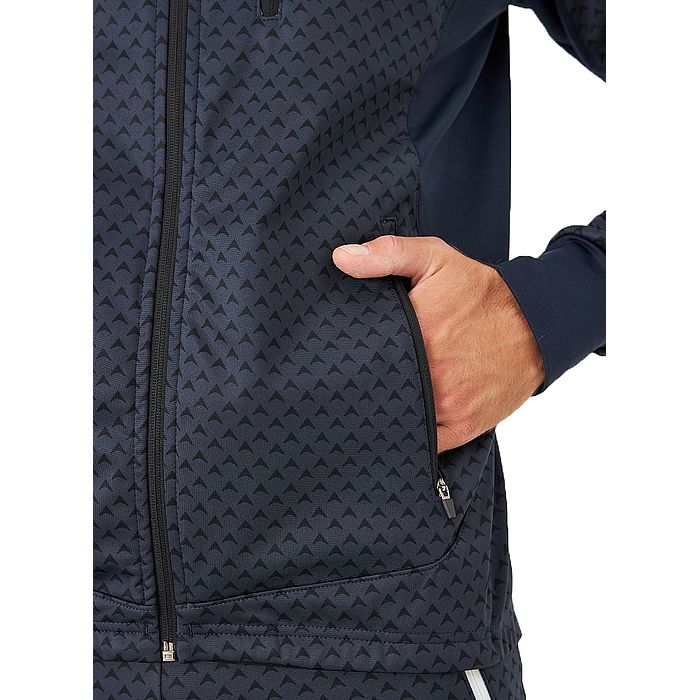 Куртка разминочная BIVIUM Баланс (синий)