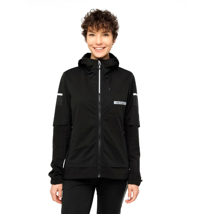 Куртка разминочная женская MOAX Dickson Wind (черный)