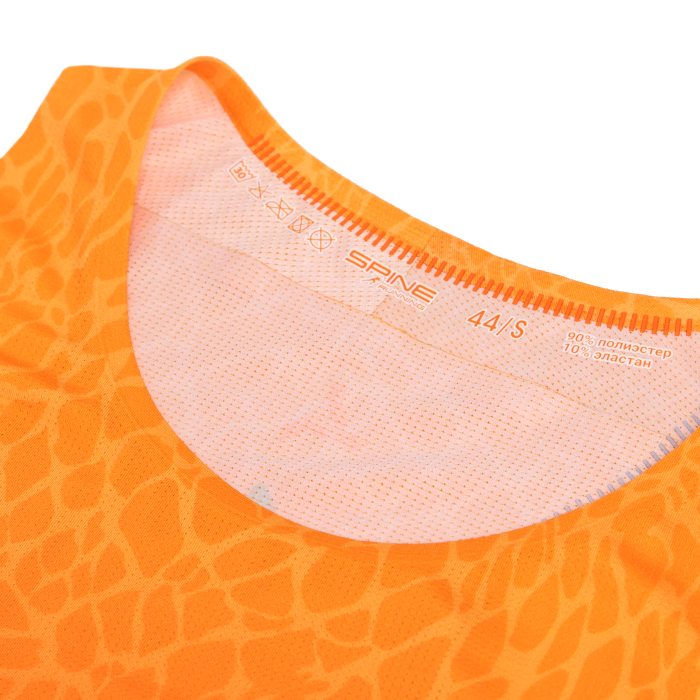 Майка для бега женская SPINE Running (оранжевый)