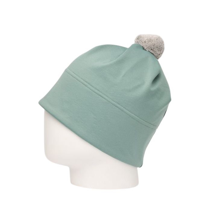 Шапка NORDSKI Train (помпон) (зеленый)