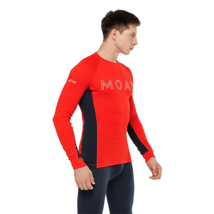 Термофутболка MOAX Race LS (синий)
