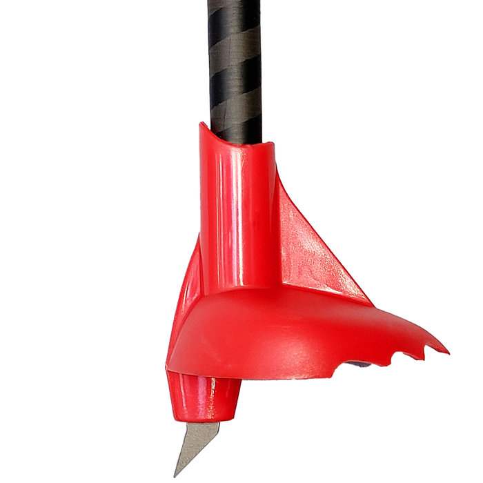 Лыжные палки SKI TIME New Sphere Triac HM (Карбон 100%) (черный/красный)