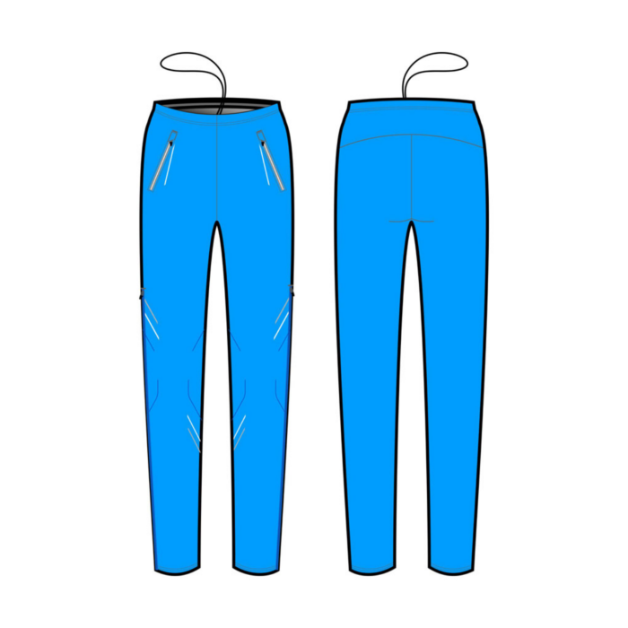 Брюки разминочные KV+ Premium Pants Unisex (синий)