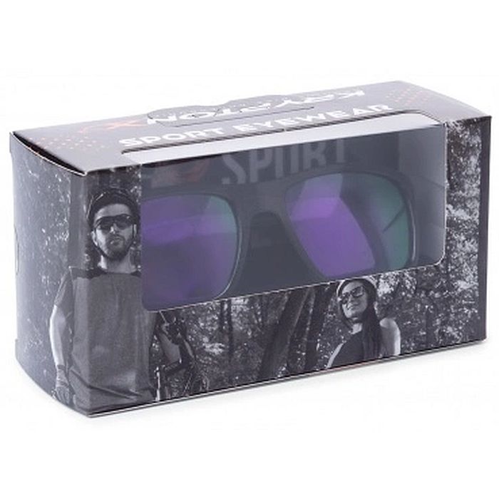 Очки спортивные KRYPTON Dubai (черный/фиолетовый)