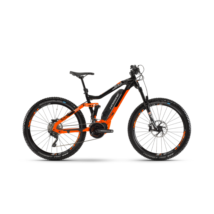 Электровелосипед HAIBIKE Sduro FullSeven LT 8.0 500 Wh. (черно/оранжевый) (2019)