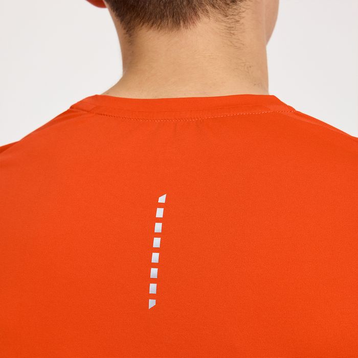 Лонгслив для бега NORDSKI Upcast (оранжевый)
