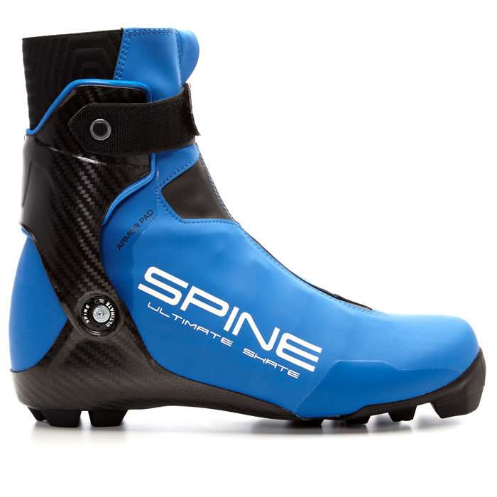 Лыжные ботинки SPINE NNN Ultimate Skate (599 SCF (Bl/Bl)) (синий/черный)