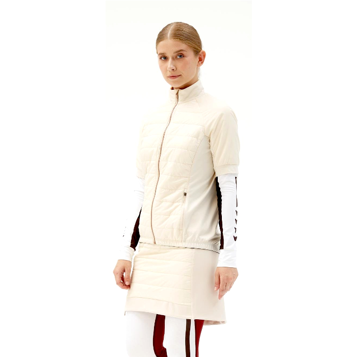 Жилет утепленный женский BIVIUM Комфорт (белый)