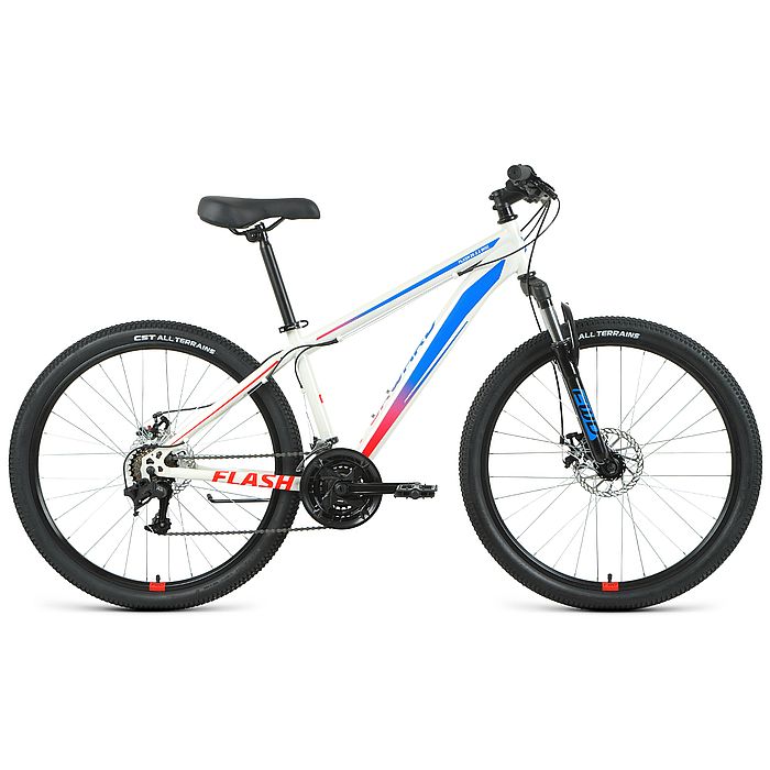 Велосипед FORWARD Flash 26 2.2 D (белый) (2022)