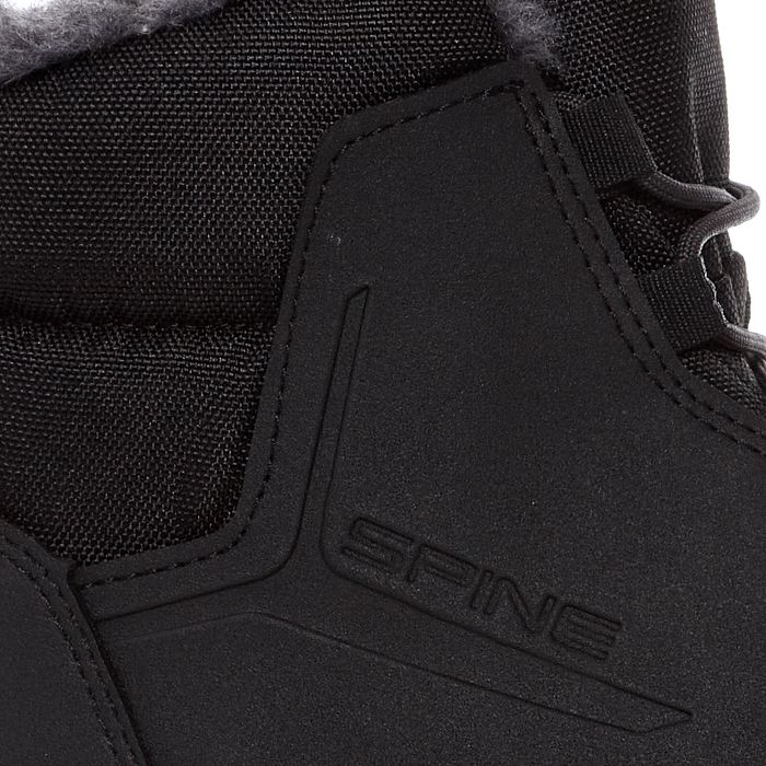 Ботинки SPINE Lykke (с мехом) (черный)