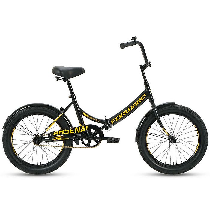 Велосипед FORWARD Arsenal 20 X (черный) (20-21)