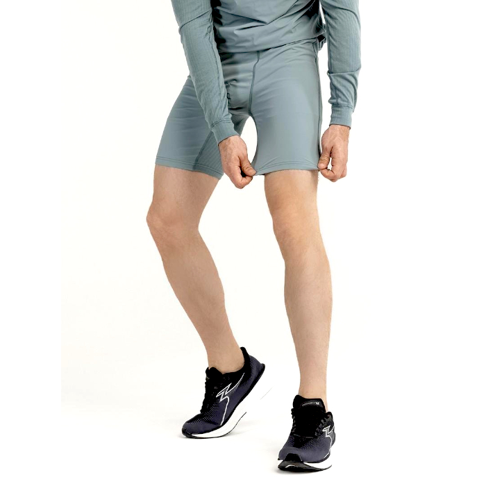 Боксеры MOAX Race Wind Long (серый/зеленый)