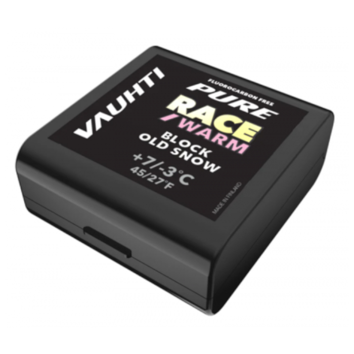 Ускоритель таблетка VAUHTI PURE Race Old Snow Warm (+7°С -3°С) 12 г.