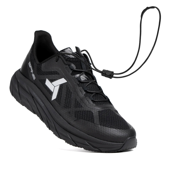 Кроссовки беговые SPINE Titanium (M) (черный/серый)