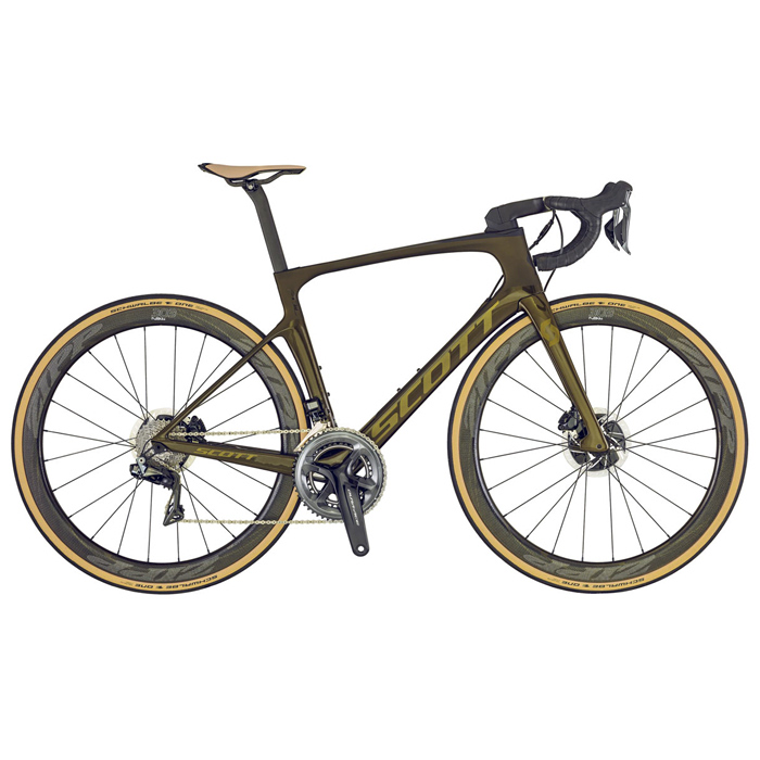 Велосипед SCOTT Foil Premium disc (коричневый) (2019)
