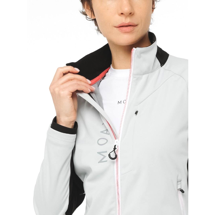 Куртка разминочная женская MOAX Dynamic (светло-серый)