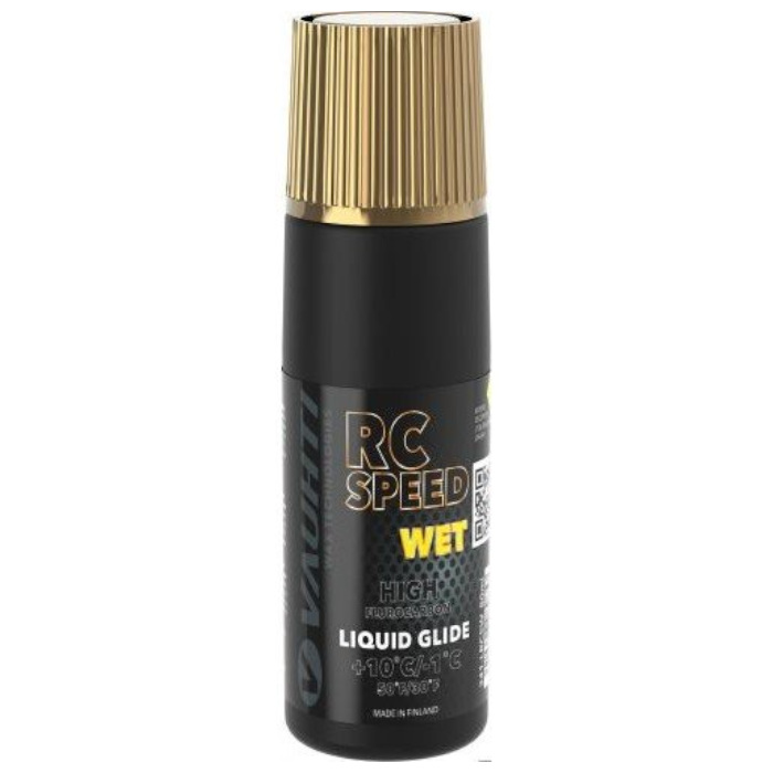 Парафин сверхфтористый, жидкий VAUHTI RC Speed Wet (+10°С -6°С) 80 ml.