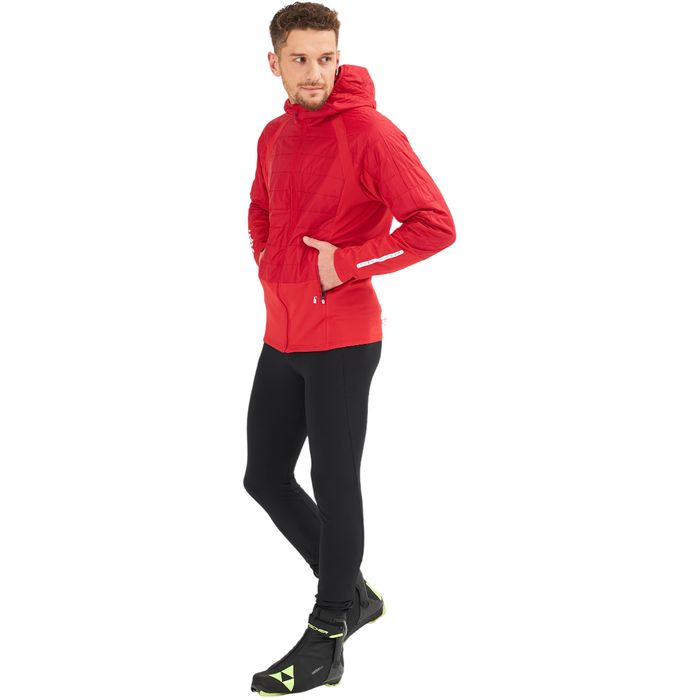 Куртка разминочная BIVIUM Комфорт (красный)