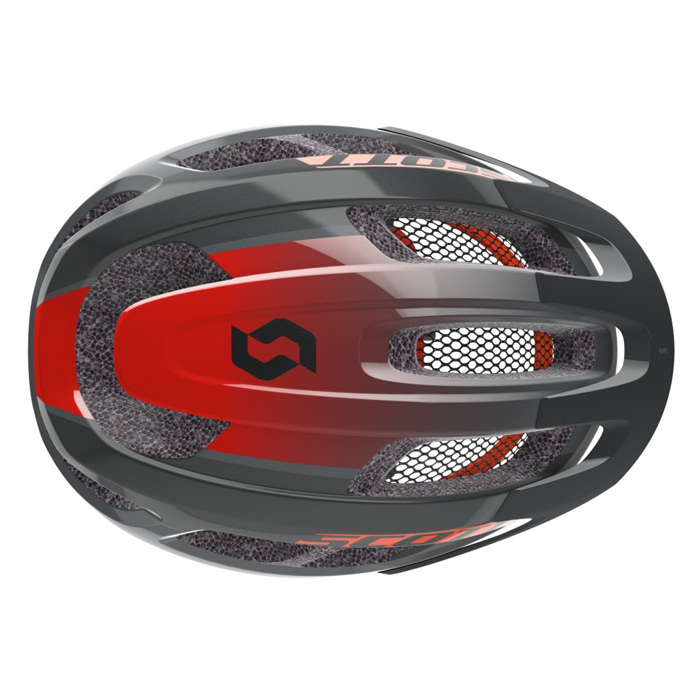 Шлем для лыжероллеров SCOTT Supra (CE) (US:54-61) (серый/красный)