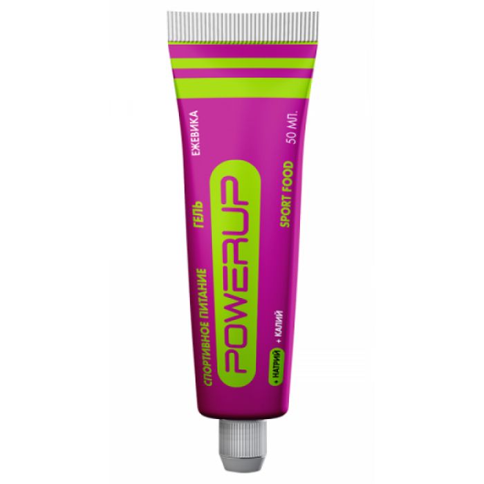 Энергетический гель POWERUP в тубе (Ежевика) 50 мл.