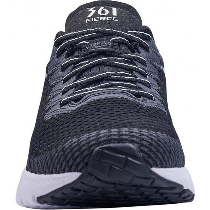 Кроссовки беговые 361° Fierce (W) (черный/серый)